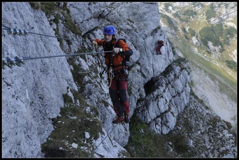 Hochkar - ferrata : lanový most