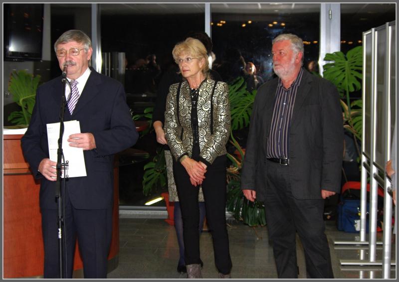 Z vernisáže výstavy - "šéfové v akci"