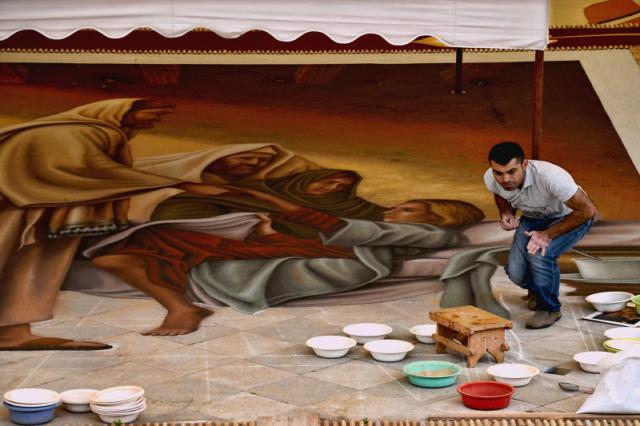 12_Ludvik_Drholec_Malovani_piskem