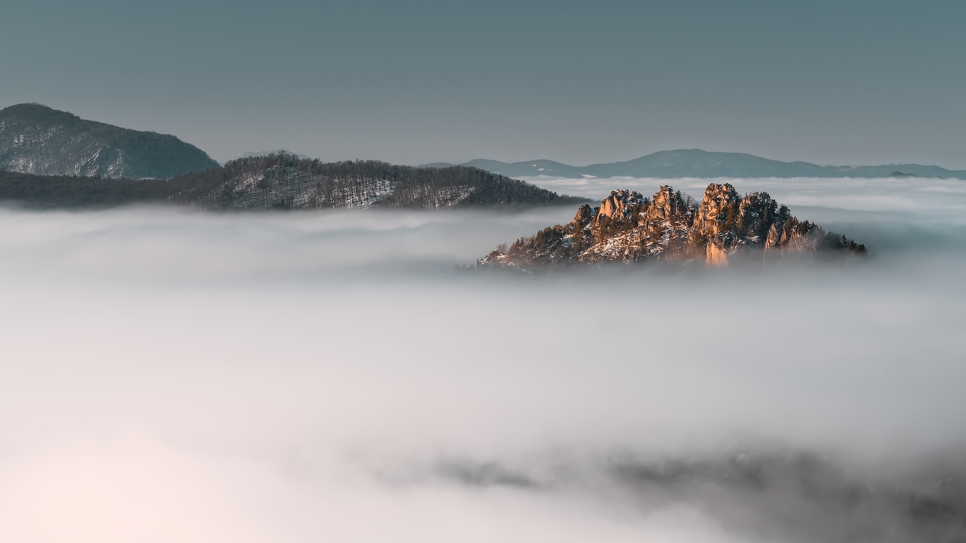 Above the fog